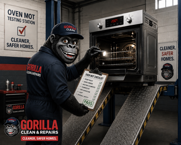 Why Is Gorilla Clean Different From Other Oven Cleaners At Gorilla Clean, we do more than clean your oven. We fully strip it down, check for potential problems and use oven safe cleaning methods without harsh chemicals. Find out what makes our service different.